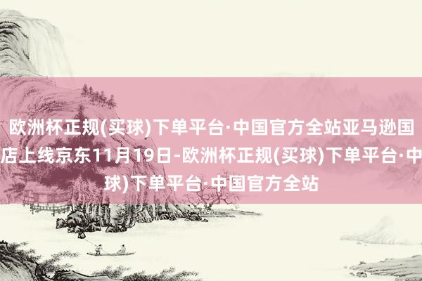 欧洲杯正规(买球)下单平台·中国官方全站亚马逊国际官方旗舰店上线京东11月19日-欧洲杯正规(买球)下单平台·中国官方全站